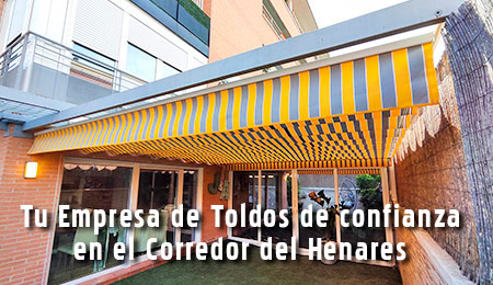 Toldos Azuqueca. Fabricacion e instalacion de toldos en Azuqueca de Henares.