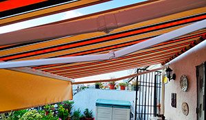 Toldos en Marchamalo.